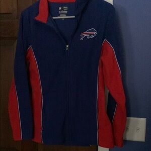 Buffalo Bills Blue and Red Zip-Up Jacket